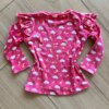fernandaramoskids com br Blusa Manga Longa Infantil Feminina Nuvens Pink2
