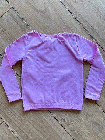 Blusa Manga Longa Infantil Feminina Térmica Básica Lilás Fernanda Ramos Kids