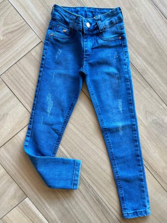 Calça Infantil Feminina Jeans Skinny Detalhes em Destroyed Fernanda Ramos Kids