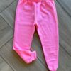 Calça Jogger Infantil Feminina Rosa Neon Fernanda Ramos Kids