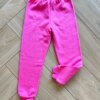 Calça Jogger Infantil Feminina Básica Rosa Fernanda Ramos Kids