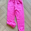 Calça Jogger Infantil Feminina Básica Rosa Fernanda Ramos Kids
