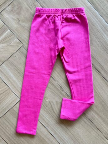Calça Legging Infantil Feminina Flanelada Rosa Fernanda Ramos Kids