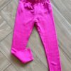 Calça Legging Infantil Feminina Flanelada Rosa Fernanda Ramos Kids