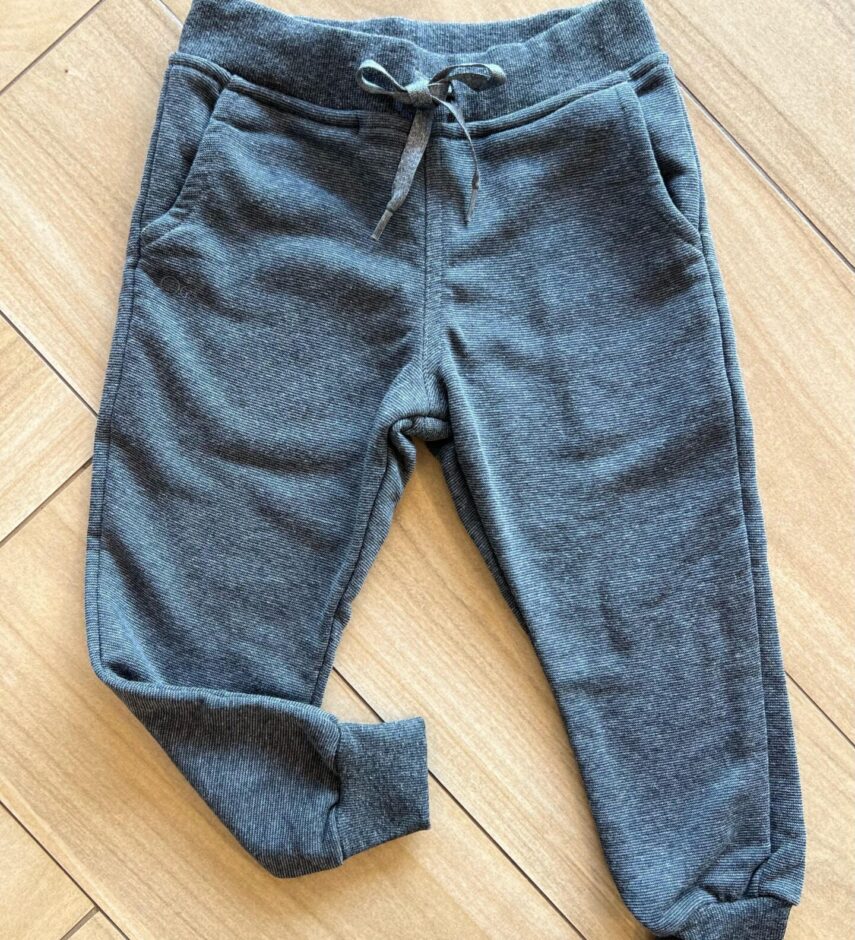 Calça Masculina Infantil Concept Jogger Cinza Fernanda Ramos Kids