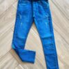 Calça Masculina Infantil Jeans com Detalhe e Cinto Fernanda Ramos Kids