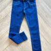 Calça Masculina Infantil Jeans Escuro com Bolso e Cinto Fernanda Ramos Kids