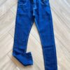 Calça Masculina Infantil Jeans Escuro com Detalhe e Cinto Fernanda Ramos Kids