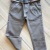 Calça Masculina Infantil Jeans Marrom Color com Cinto Fernanda Ramos Kids