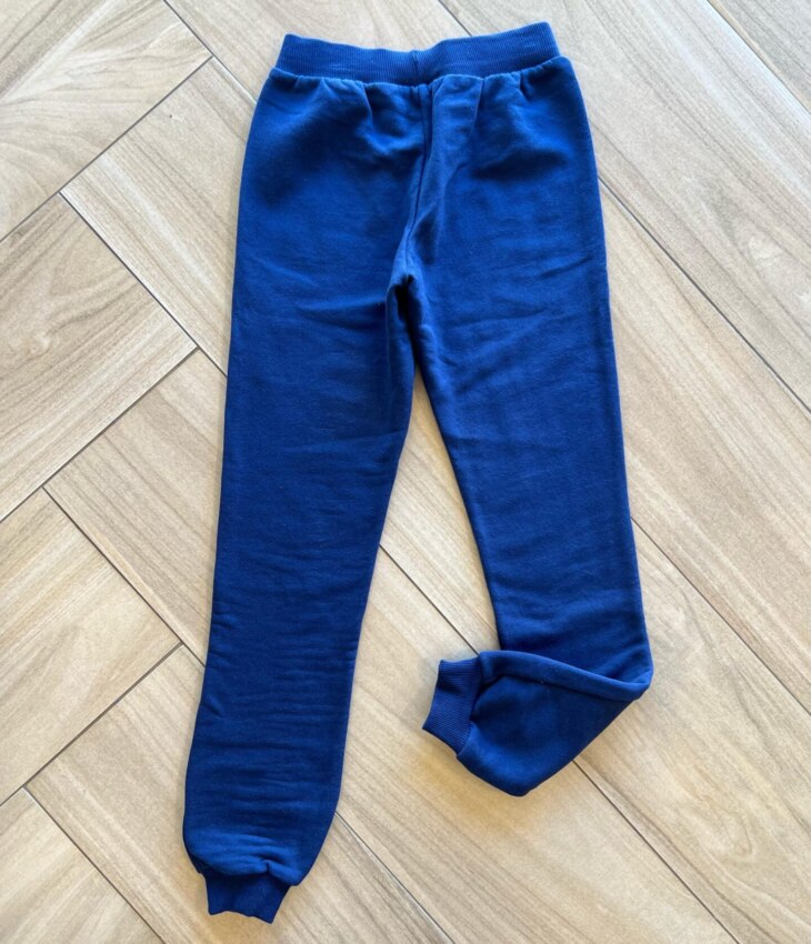 Calça Masculina Infantil Jogger Azul Marinho Fernanda Ramos Kids