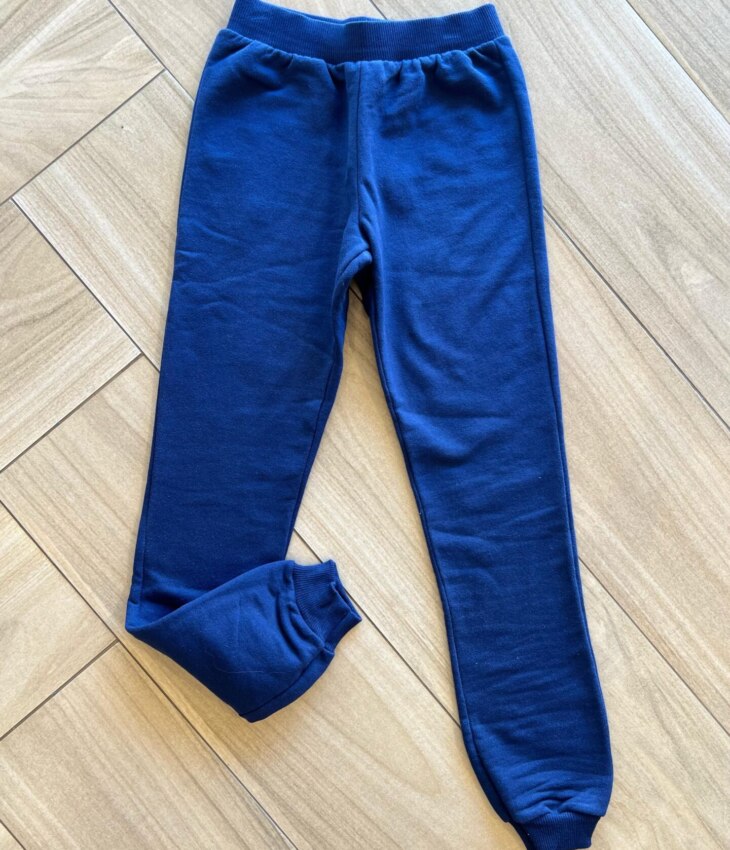 Calça Masculina Infantil Jogger Azul Marinho Fernanda Ramos Kids