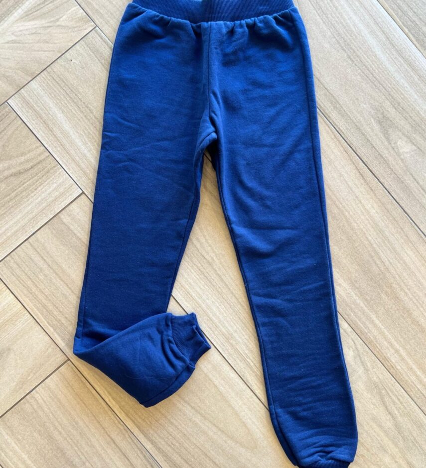 Calça Masculina Infantil Jogger Azul Marinho Fernanda Ramos Kids