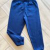 Calça Masculina Infantil Jogger Azul Marinho com Elástico na Cintura Fernanda Ramos Kids