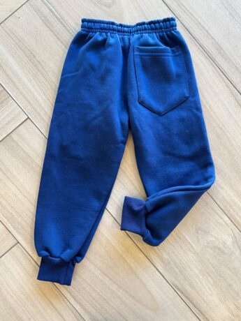 Calça Masculina Infantil Jogger Azul Marinho com Cordão Fernanda Ramos Kids