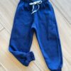 Calça Masculina Infantil Jogger Azul Marinho com Cordão Fernanda Ramos Kids