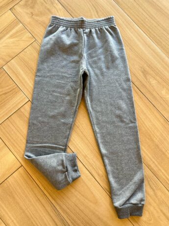 Calça Masculina Infantil Jogger Cinza com Elástico na Cintura Fernanda Ramos Kids