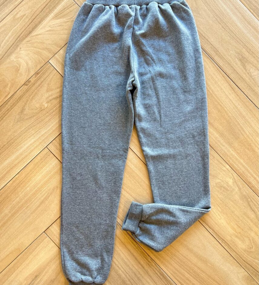 Calça Masculina Infantil Jogger com Bolsos Cinza Fernanda Ramos Kids