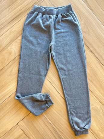 Calça Masculina Infantil Jogger com Bolsos Cinza Fernanda Ramos Kids