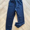 Calça Masculina Infantil Jogger com Bolsos e Detalhe Preta Fernanda Ramos Kids