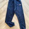 Calça Masculina Infantil Jogger com Bolsos e Detalhe Preta Fernanda Ramos Kids