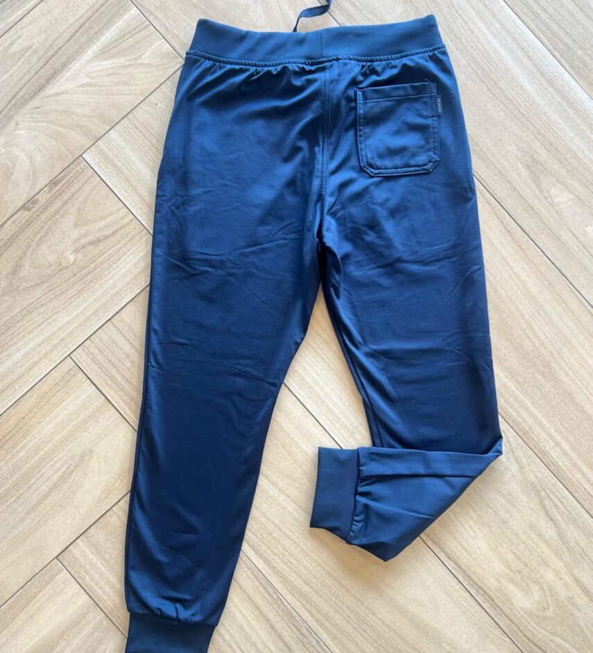 Calça Masculina Infantil Jogger Essencial com Amarração Azul Fernanda Ramos KIds