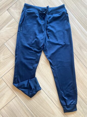 Calça Masculina Infantil Jogger Essencial com Amarração Azul Fernanda Ramos KIds