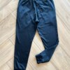 Calça Masculina Infantil Jogger Essencial com Amarração Preta Fernanda Ramos Kids