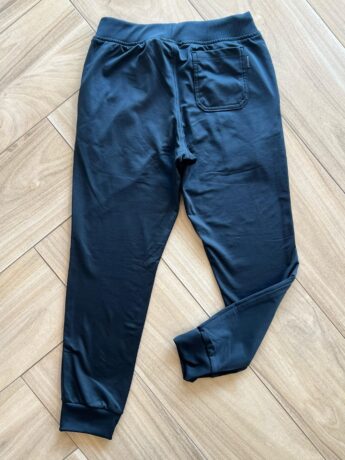 Calça Masculina Infantil Jogger Essencial com Amarração Preta Fernanda Ramos Kids