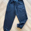 Calça Masculina Infantil Jogger Moletom com Bolsos e Cordão Preta Fernanda Ramos Kids