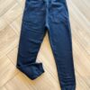 Calça Masculina Infantil Jogger Moletom com Bolsos Preta Fernanda Ramos Kids