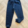 Calça Masculina Infantil Jogger Preta com Elástico na Cintura Fernanda Ramos Kids