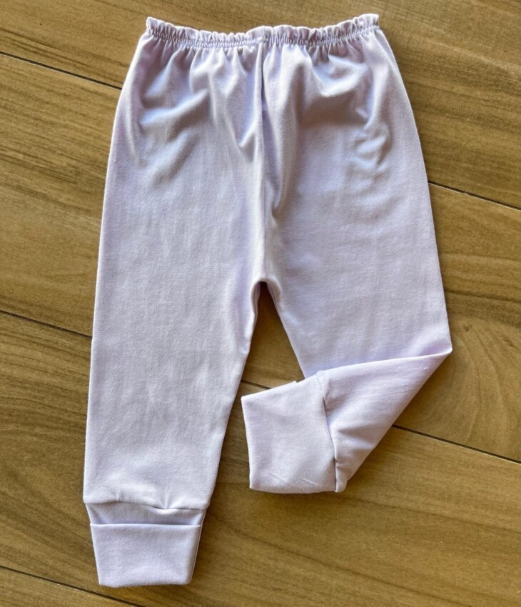 Calça Mijão Infantil Feminina Lilás Fernanda Ramos Kids