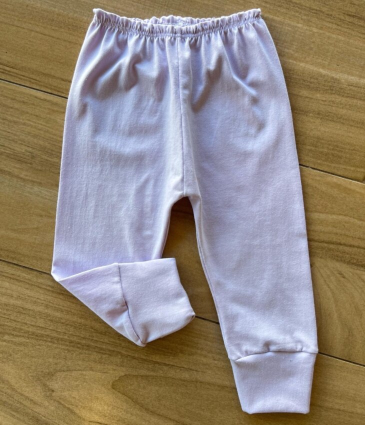 Calça Mijão Infantil Feminina Lilás Fernanda Ramos Kids