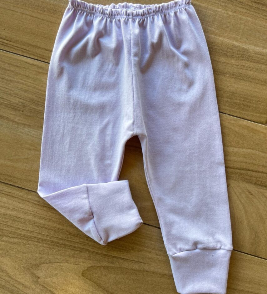 Calça Mijão Infantil Feminina Lilás Fernanda Ramos Kids