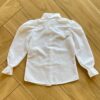 fernandaramoskids com br Camisa Manga Longa Infantil Feminina com Botões Branca2
