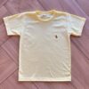 Camiseta Infantil Masculina Manga Curta Básica Amarela Fernanda Ramos Kids