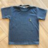 Camiseta Infantil Masculina Manga Curta Básica Cinza Escuro Fernanda Ramos Kids