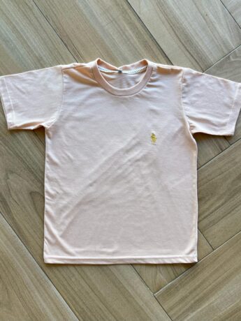Camiseta Infantil Masculina Manga Curta Básica Nude Fernanda Ramos Kids