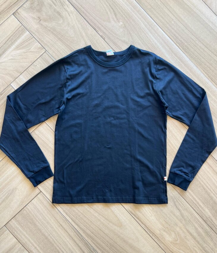 Camiseta Infantil Masculina Manga Longa Preta Elástico Punho Fernanda Ramos Kids