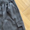 fernandaramoskids com br Conjunto Feminino Viscolinho Blusa Cropped e Calça Cargo Preto2