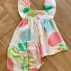 fernandaramoskids com br Conjunto Infantil Feminino Blusa Manga Curta e Calcinha Estampada2
