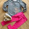 Conjunto Infantil Feminino Blusa Manga Longa Acampamento e Calça Fernanda Ramos Kids