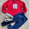 Conjunto Infantil Feminino Blusa Manga Longa All Kinds e Calça Fernanda Ramos Kids