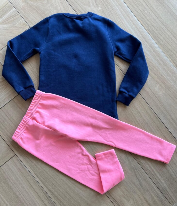 Conjunto Infantil Feminino Blusa Manga Longa Cool Girl e Calça Fernanda Ramos Kids
