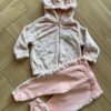 Conjunto Infantil Feminino Blusa Manga Longa Estrelas e Calça Rosa Fernanda Ramos Kids