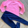 Conjunto Infantil Feminino Blusa Manga Longa Ursinho Sweet e Calça Fernanda Ramos Kids