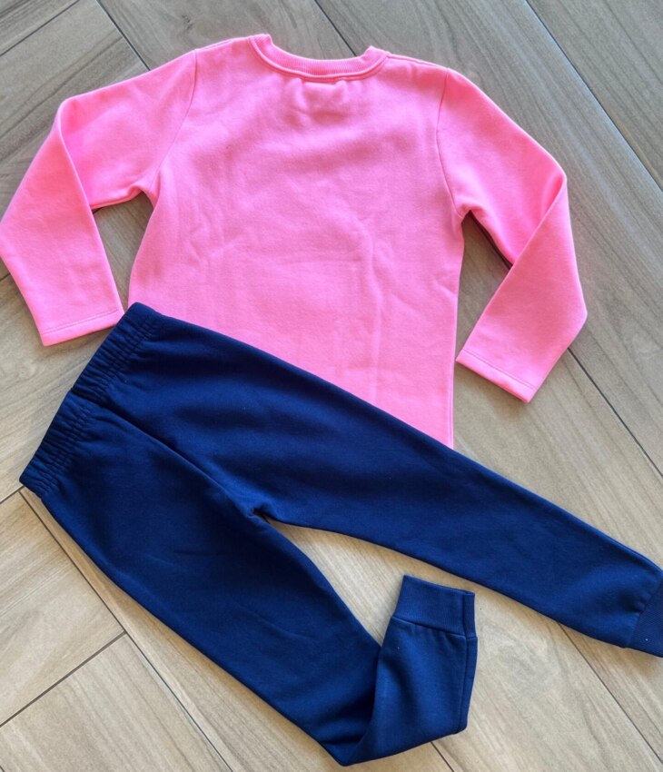 Conjunto Infantil Feminino Blusa Manga Longa Ursinho Sweet e Calça Fernanda Ramos Kids
