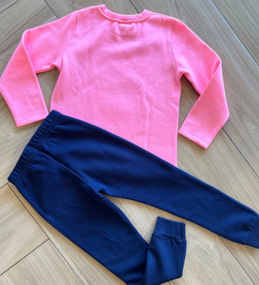 Conjunto Infantil Feminino Blusa Manga Longa Ursinho Sweet e Calça Fernanda Ramos Kids