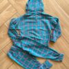 Conjunto Infantil Feminino Blusão com Capuz e Calça Love Verde da Fernanda Ramos Kids
