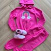 Conjunto Infantil Feminino Jaqueta Better Together e Calça Rosa Fernanda Ramos Kids